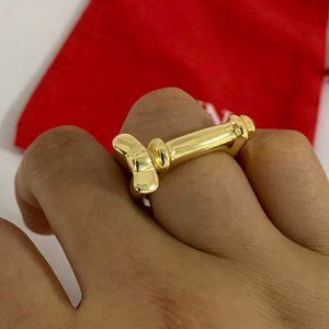 UNO de 50 Collection Metamorphosis Reward Ring Gold